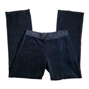 NWT Y2K Vintage Men's Juicy Couture Velour Wide Leg Pants Blue Teal